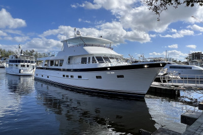 New Outer Reef 900 Classic Motoryacht Spotted in Fort Lauderdale